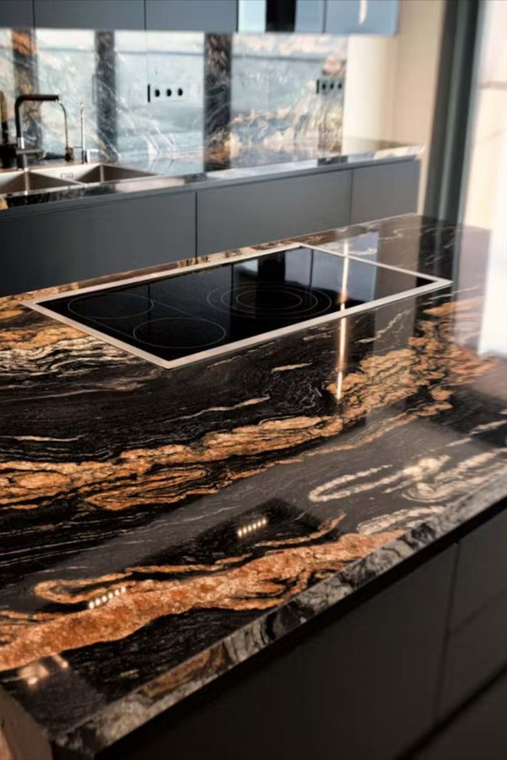 Đá Granite Titanium Black