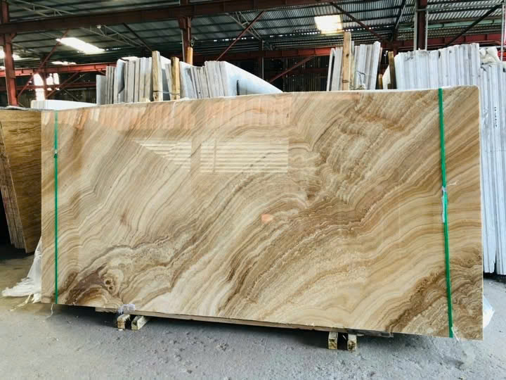 Đá Marble Vân Gỗ Chéo