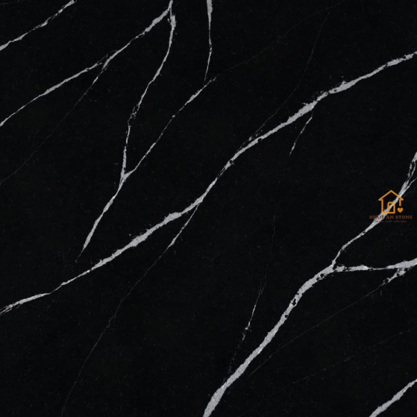 Đá Marble Đen Tia Chớp